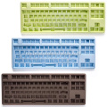 Anodizing CC Alumƙasa Aluminum Aluminum keyboard